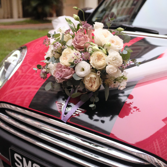 Bridal Car Floral Decor