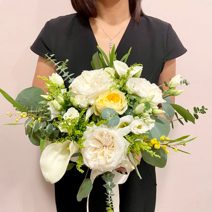 Botanical Calla Lily Bridal Bouquet