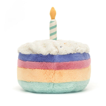 Jellycat Amuseable Rainbow Birthday Cake Large