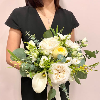 Botanical Calla Lily Bridal Bouquet