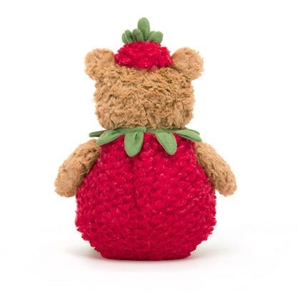 Jellycat Soft Toy Bartholomew Bear Strawberry