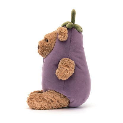 Jellycat Soft Toy Bartholomew Bear Aubergine